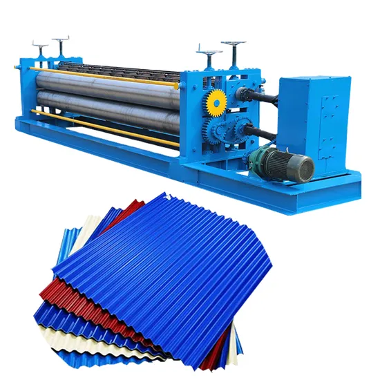 Silo Corrugated Sheet Roll Forming Machine for Corrugate Zinc Roof Sheet Forming Machine 