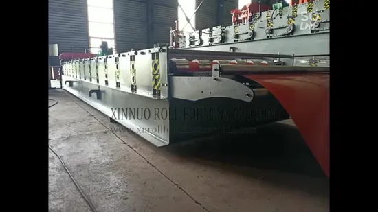 1000 Horizontal Steel Silo Roll Forming Machine Tiles Automatic Roof Making Machinery 