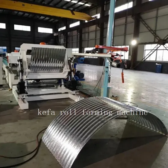 Premium Quality Grain Storage Silo Body Sheet Making Machine Corrugated Roof Sheet Making Machine 