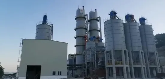 Active Lime Production Machinery Lime Vertical Shaft Kiln 