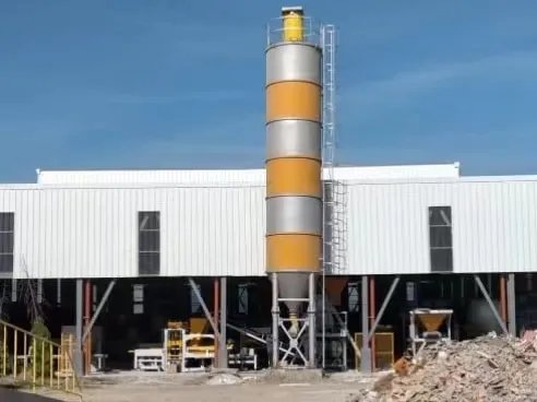 Concrete Batching Plant Cement Silo for Block Making Machine Line 