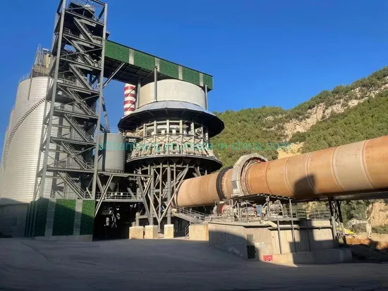 Active Equipment Rotary Kiln Lime Furnace Making Machinery 100tpd Cement Production Line 