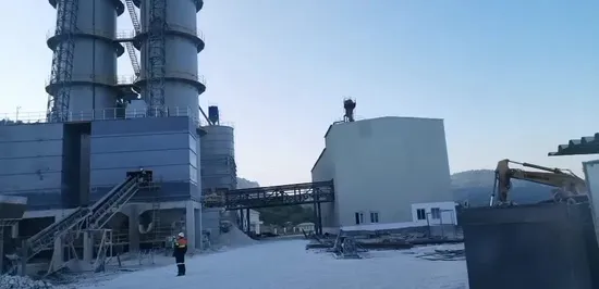 Limestone Calcination Machinery Lime Vertical Kiln 