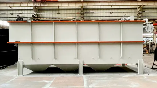 Sewage Treatment Units Landscape Water Purification System Sedimentation Dissolved Air Flotation Tank 