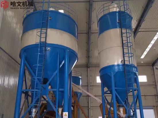 China Factory Supply Cement Storage Silo for Block Brick Paver Making Plant 
